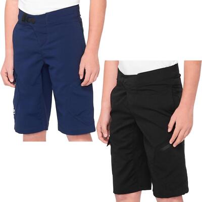 100% Kinder Fahrrad Shorts Ridecamp Kurze Hose Mountainbike Enduro DH Trail MTB