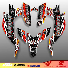 Yamaha YFZ 450 graphics kit 2003 2004 2005 2006 2007 2008 stickers decals kit