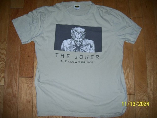 Vintage Batman The Joker The Clown Price Tee Shirt Size Large - Picture 2 of 2
