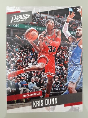 2017-18 Panini Prestige Kris Dunn #11 Chicago Bulls NBA Basketball Lesen!
