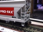HO ACF Four Bay Center Flow Hopper Car 50483 HERCULES Athearns O/B 2 — photo 8