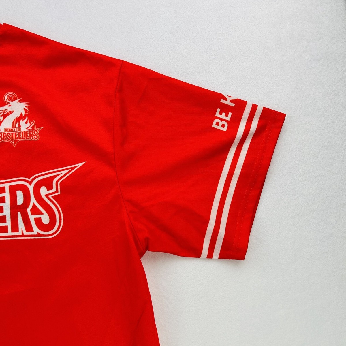 Kobelco Kobe Steelers Jersey Adult Extra Large Red White Japan