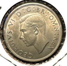 Great Britain 1947 florin KM 866 AU
