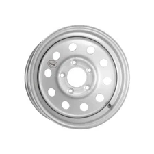 15x5 Trailer Wheel 5 lug on 5.5 Bolt Pattern Silver Modular Trailer Rim -.67 OS