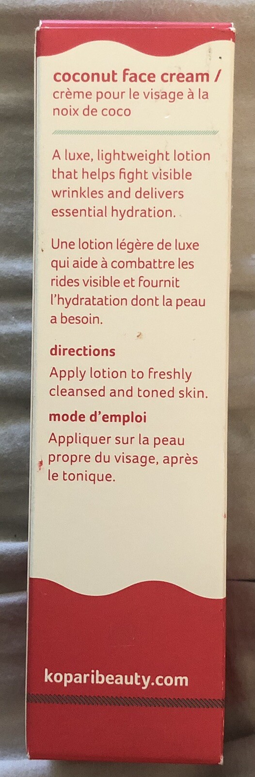 NEW IN BOX Kopari Coconut Face Cream FullSize 2.5oz Hydrates