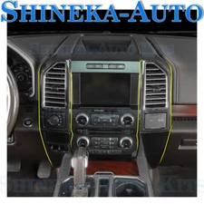 FOR 2015-20 FORD F150 DASHBOARD CENTER CONSOLE AC AIR VENT OUTLET COVER TRIM KIT