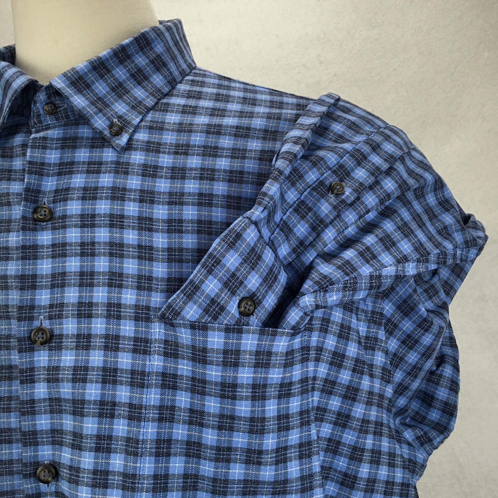 Peter Millar Hunter Check Performance Flannel Spo… - image 4