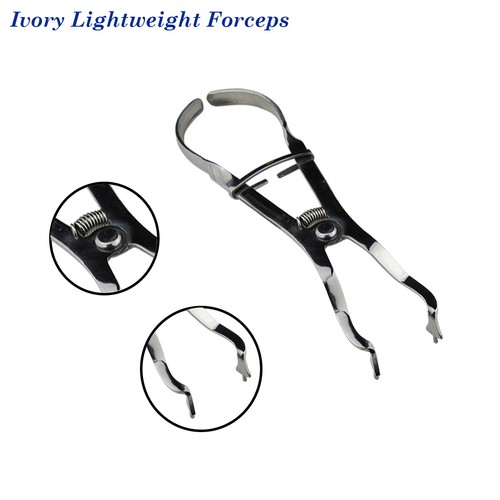 Dental Instrumentos para Diques Ivory lightweight clamps frames Rubber dam Kit - Imagen 2 de 4
