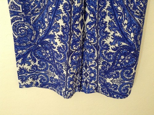 Neu mit Etikett Alice & Trixie $ 286 Seide "Alec" Palazzo bedruckte Hose * Starburst Paisley * XS - Bild 4 von 9
