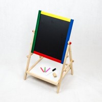 2 In 1 Kindertafel Schultafel Maltafel Standtafel Magnettafel 52X65Cm Kreide