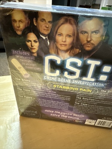 CSI: Crime Scene Investigation Stabbing Pain 750 Teile Puzzle RoseArt NEU - Bild 7 von 8