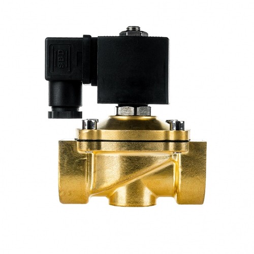 FSA Magnetventil Messing 1" 24V DC 0-10 bar Viton stromlos geschlossen - Bild 5 von 7
