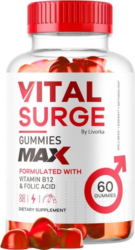 Vital Surge Male Gummies Maximum Strength Vital Surge Advanced Formula 60 Count - Bild 5 von 14