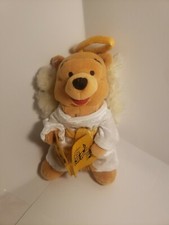 NWT Choir Angel Pooh Disney Store Mini Bean Bag Christmas Plush Stuffed Animal
