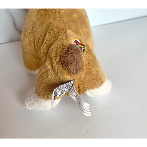Ganz Webkinz Tan Bulldog 8" Plush Stuffed Animal Toy Dog Puppy Standing C2 - Picture 5 of 10