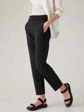Athleta Stellar Trouser Ankle Length Pant Black NWT 129 6