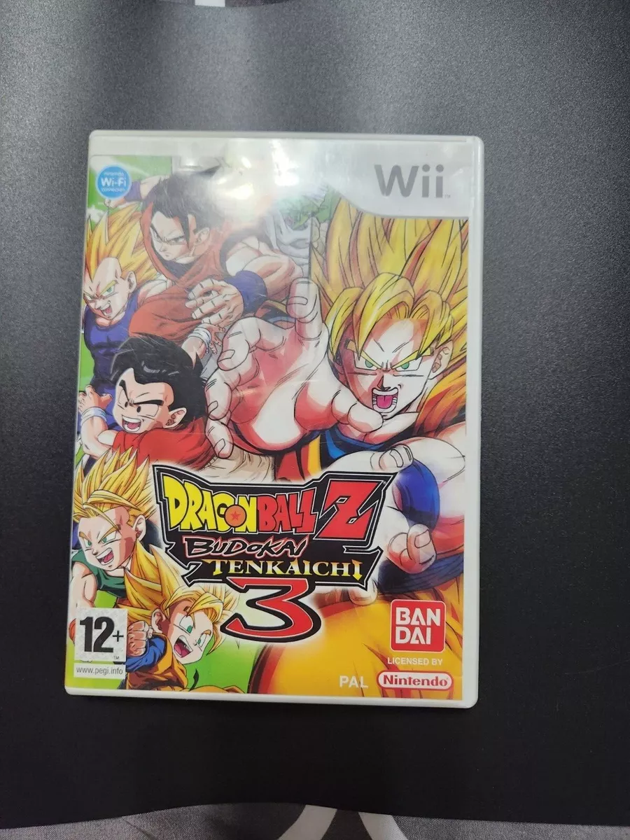 Dragon Ball Z: Budokai Tenkaichi 3 // Nintendo WII - Complete // PAL ESP