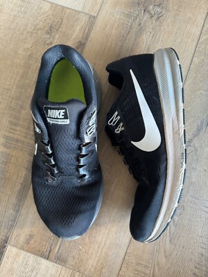 NIKE AIR Zoom Structure 21 Black Sneaker Shoes 9044701-001 Womens Size 8.5