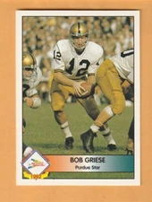 Bob Griese Purdue Boilermakers1992 Pacific #10 HOF Evansville Indiana