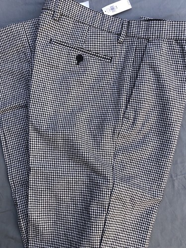 Banana Republic maßgeschneiderte Passform Hahnentritthose Herren - 32 x 36 - neu mit Etikett $ 170