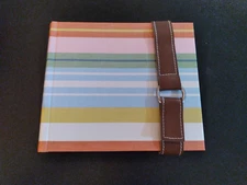 HALLMARK "STORIES"SLIP-IN PHOTO ALBUM, HOLDS 52 4"X6" PHOTOS