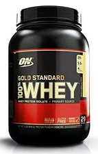 Gold Standard Whey 100% Protein 2 lb Optimum Nutrition Vanilla Ice Cream