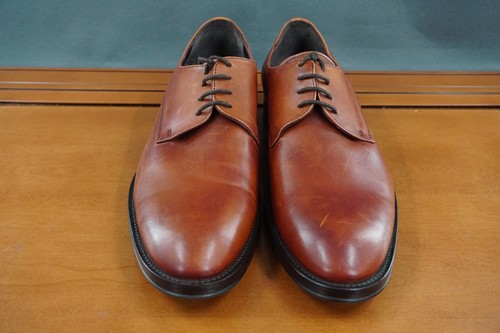 Bruno Magli Cilo Para hombres 10.5 Cuero Marrón Con Cordones Informal Derby Vestido Zapato Formal - Imagen 2 de 12