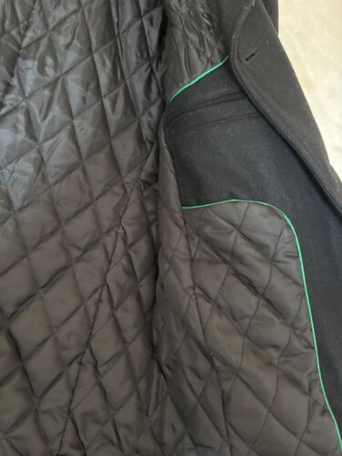 Zara Men's Sport Blazer Men Size 38 Black Double Breasted EUC Made in China - Picture 14 of 15