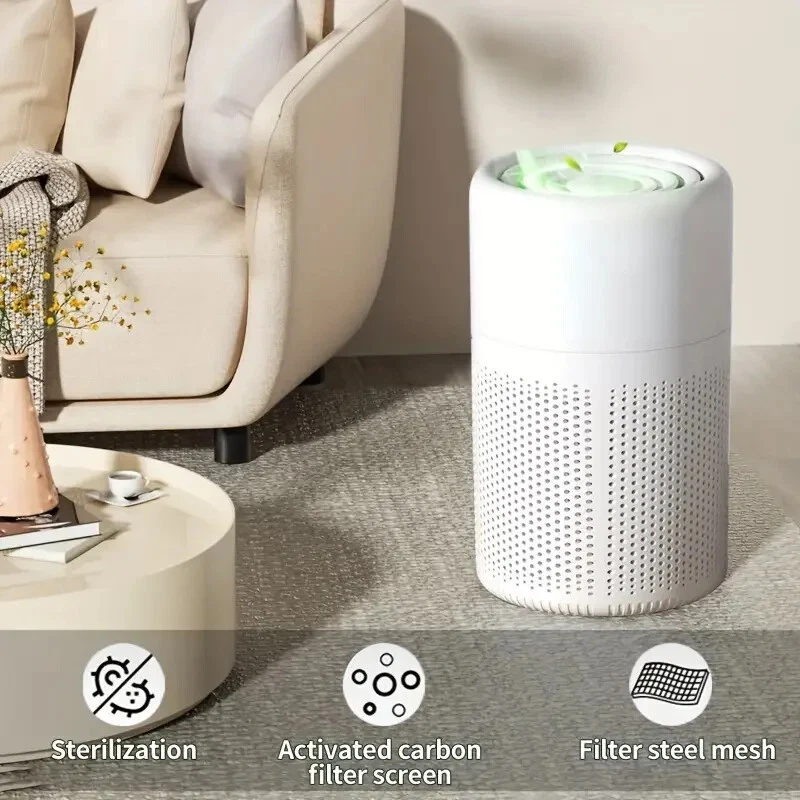 Air Purifier for Home with Scented Sponge,Deodorizing for Office Living Bedrooms