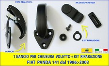 Chiusura Vetro Voletto Posteriore per Panda Sisley 4x4 Gancio Finestrino