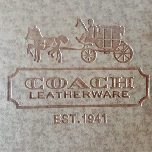 Coach Leather iPhone 13 Pro Max Magnetic Wallet Phone Case Credit Card Slots - Photo 7 sur 9