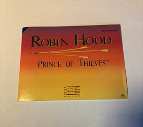NES Spiel  - Robin Hood Prince of Thieves - in OVP mit Anleitung - PAL-B