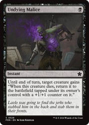 Undying Malice 528 Foundations
