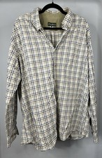 Eddie Bauer Plaid Button Down Shirt Men  s Size 2XL