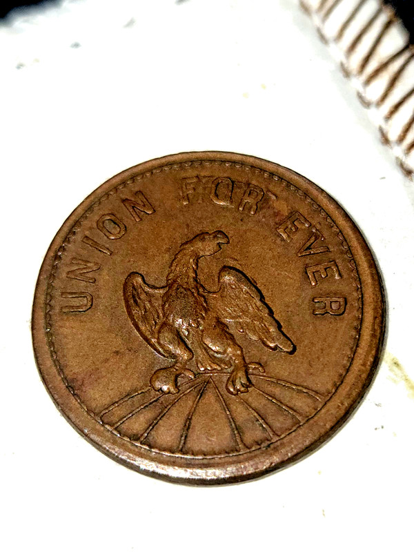 Patriotic Civil War Token 255/433 (Knickbocker Currency)