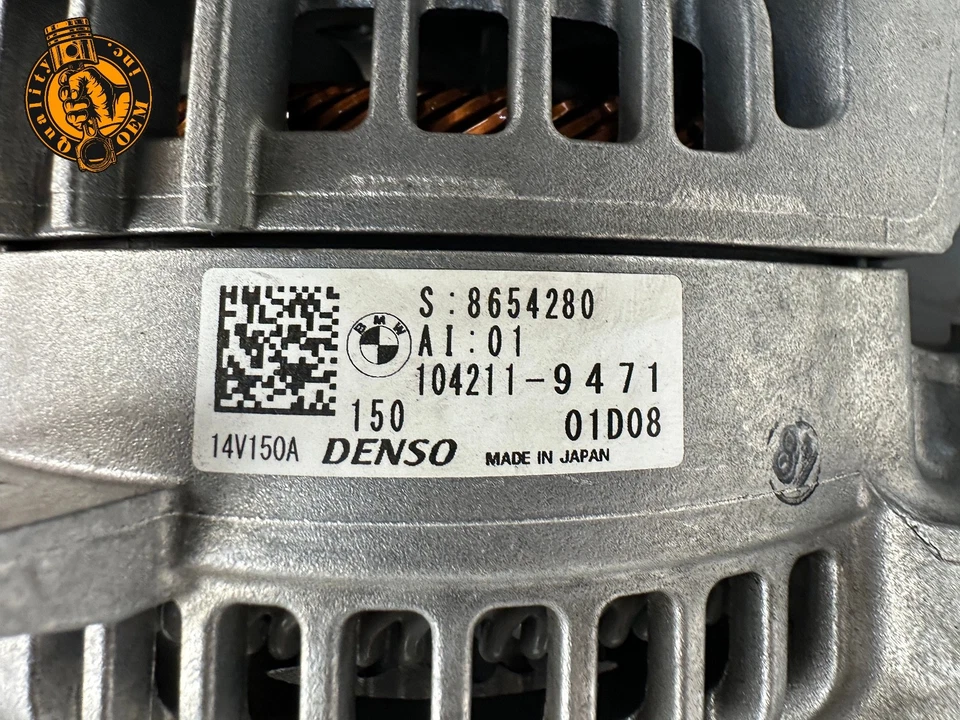 2019-2025 BMW 5 7 8 X3 X4 X5 X6 Z4 SUPRA 2.0 3.0 ALTERNATOR GENERATOR 150A 8 kmi - Image 2 of 4