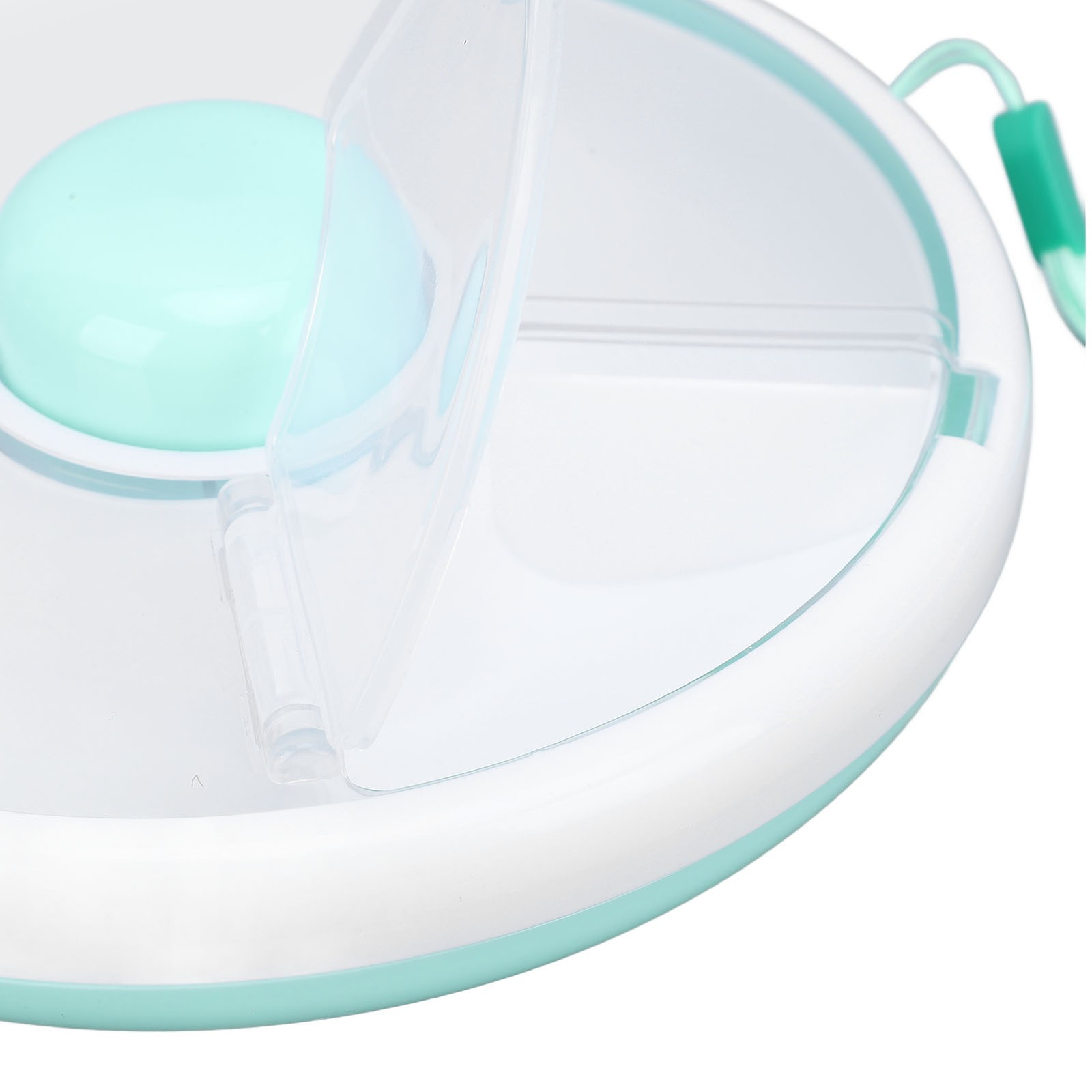 Large Capacity Rotating Snack Container For Kids Fruit Storage Easy To Use