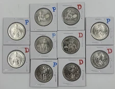 2025 P D IDA JULIETTE STACEY ALTHEA VERA AMERICAN WOMEN ⭐10 COIN ANNUAL SUB⭐