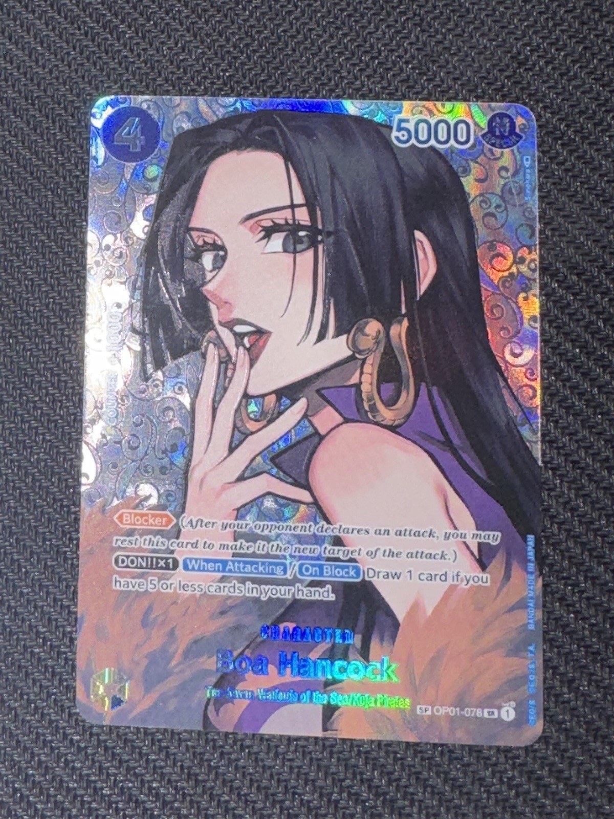 One Piece Card Game Boa Hancock (SP) - Kingdoms of Intrigue (OP04) English LP