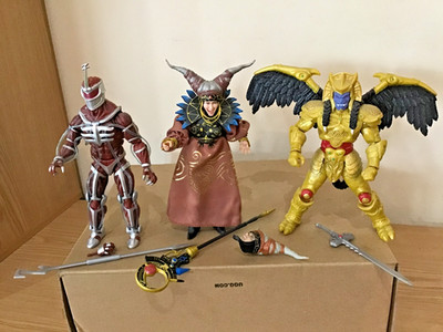 Konvolut Power Rangers Lightning Sammlung - Goldar, Rita Repulsa + Lord Zedd sehr guter Zustand