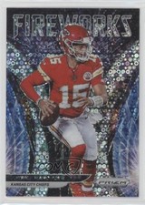 2021 Panini Prizm Fireworks No Huddle Prizm Patrick Mahomes II #F-15 0g27