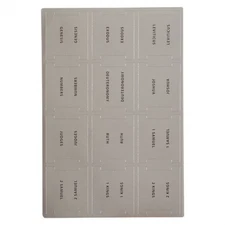 Christian Art Gifts Colorable Bible Indexing Tabs for Women, Men & Children: Sel