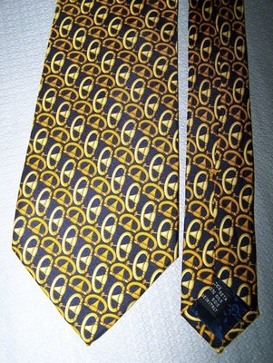 GUCCI KRAWATTE 100% SEIDE VINTAGE 70 MADE IN ITALY