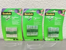 3 Pack Of Scotch Pop Up Tape Refills For Disp...