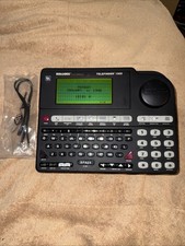 Rare Vintage Rolodex Electronics Telefinder 1000 64K Calendar Organizer - Works