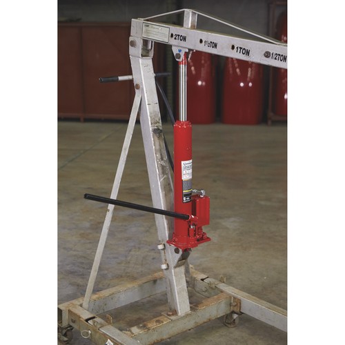 Strongway 8-Ton Long Ram Air/Hydraulic Jack, Single Piston, Clevis Base - Bild 5 von 11