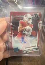 2023 Panini Clearly Donruss - Michael Wilson #76 Autographs (AU, RC)