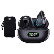 Ear Buds Wireless Bluetooth Earbuds 5.3,Ultra Open Ear Earbuds,Clip on Headph...