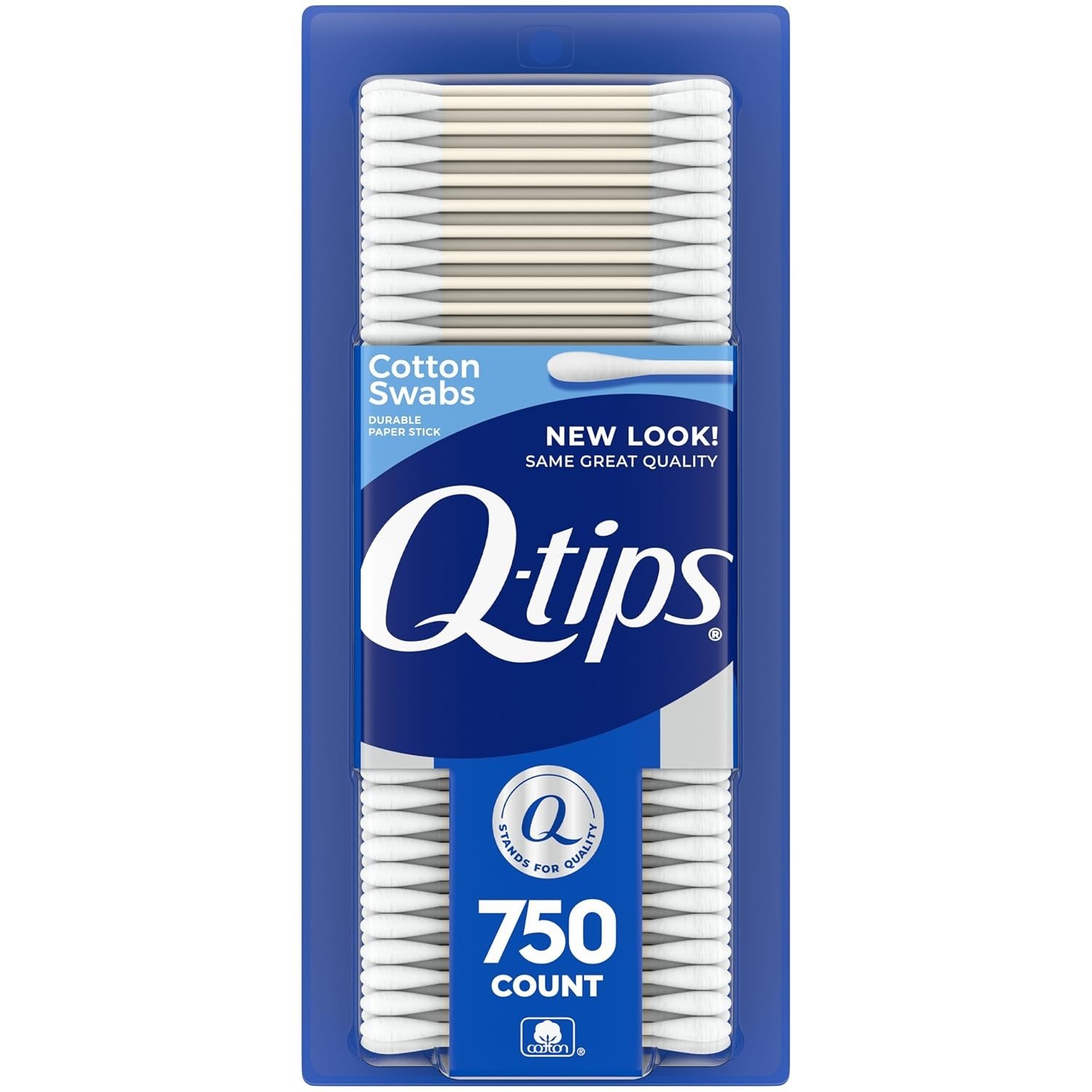 750 Count Q-tips Cotton Swabs Personal Care & Makeup Applicator 100% Pure Cotton