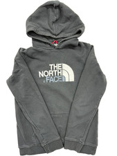 The North Face Gray Hoodie Youth Junior XL Pullover Cotton